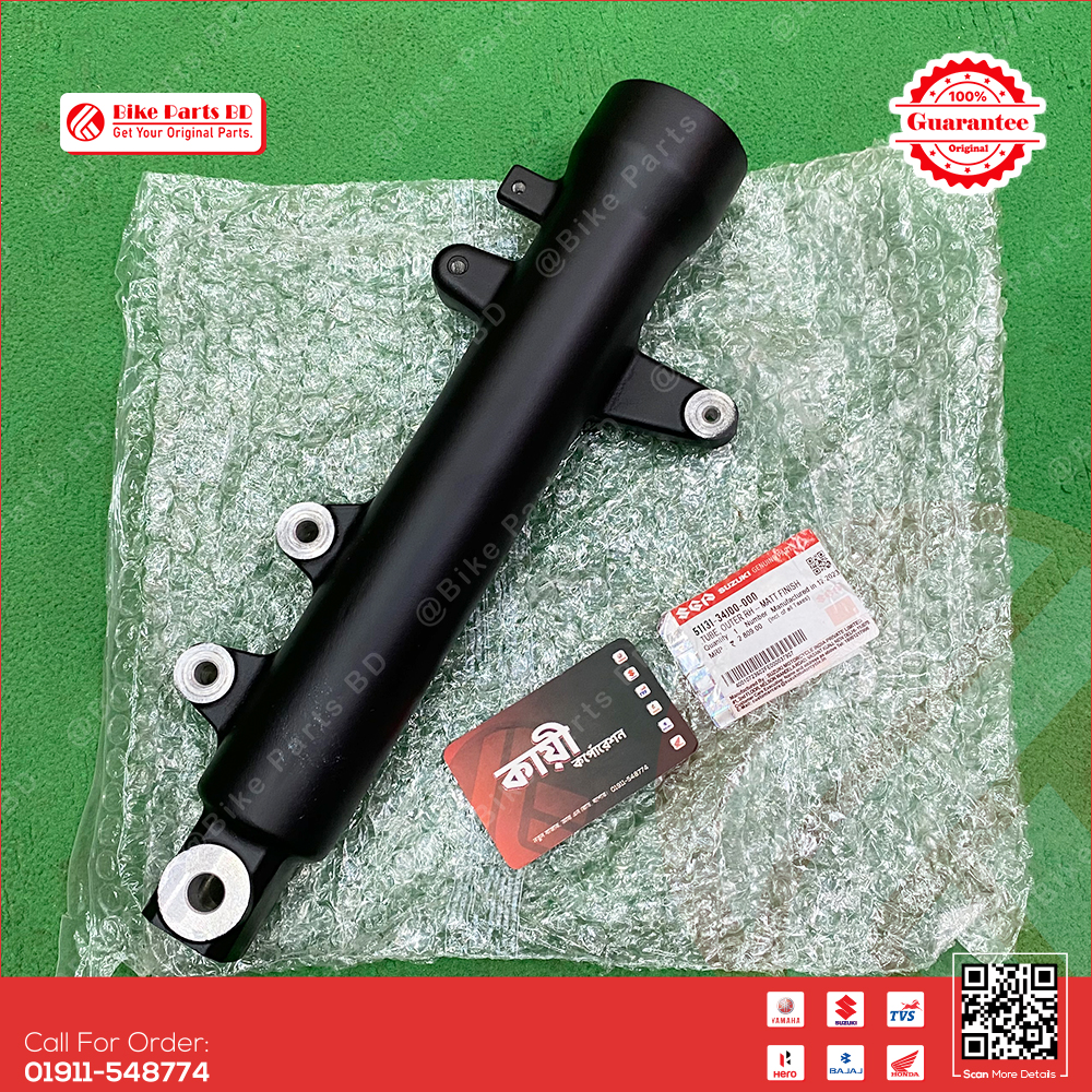 Tube Outer (Fork Breal)-RH for Suzuki Gixxer & Gixxer SF (Old Model) bike. thumbnail 2