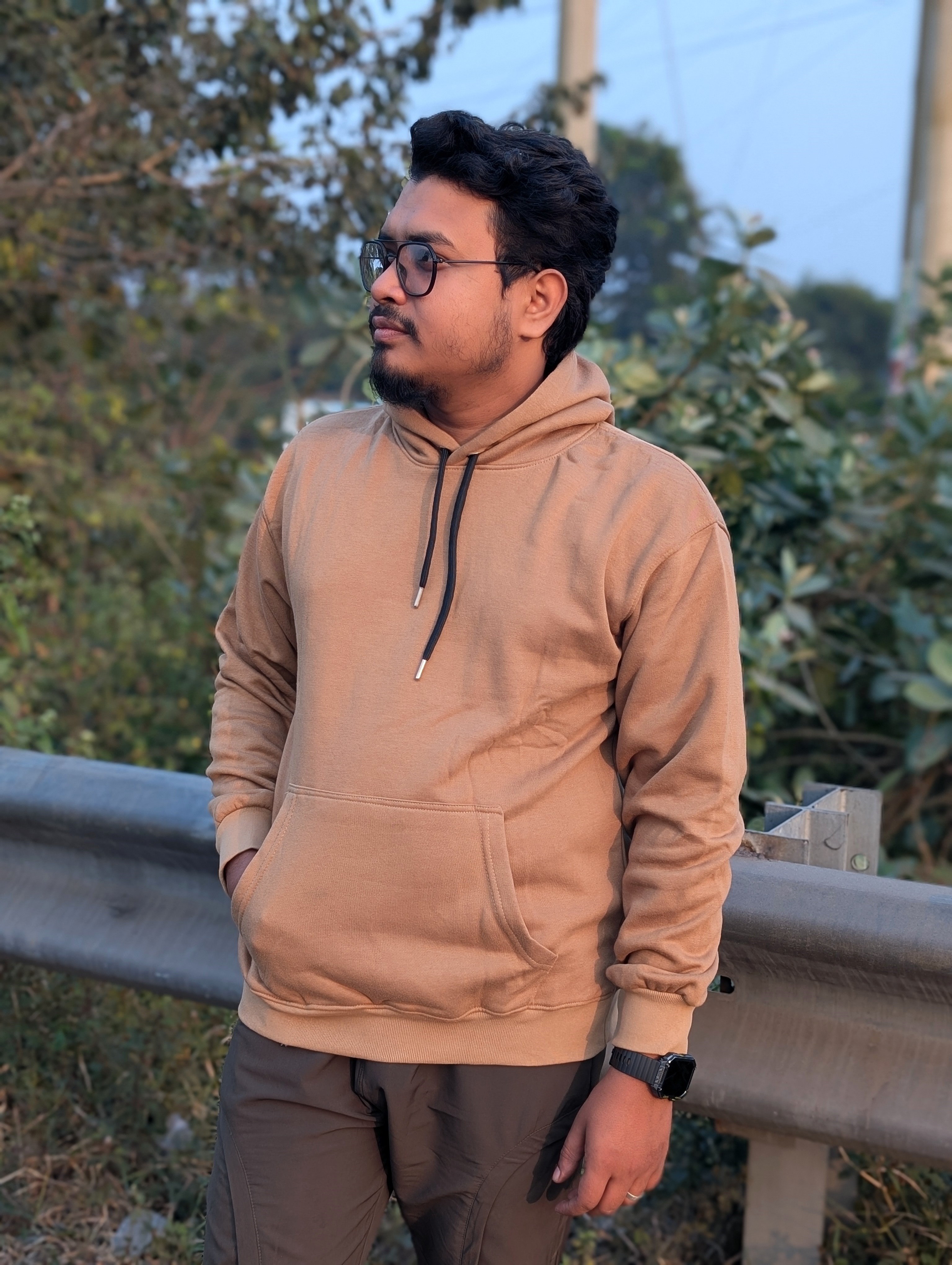 Exclusive Brown/Coffee Color Hoodie - Image 1
