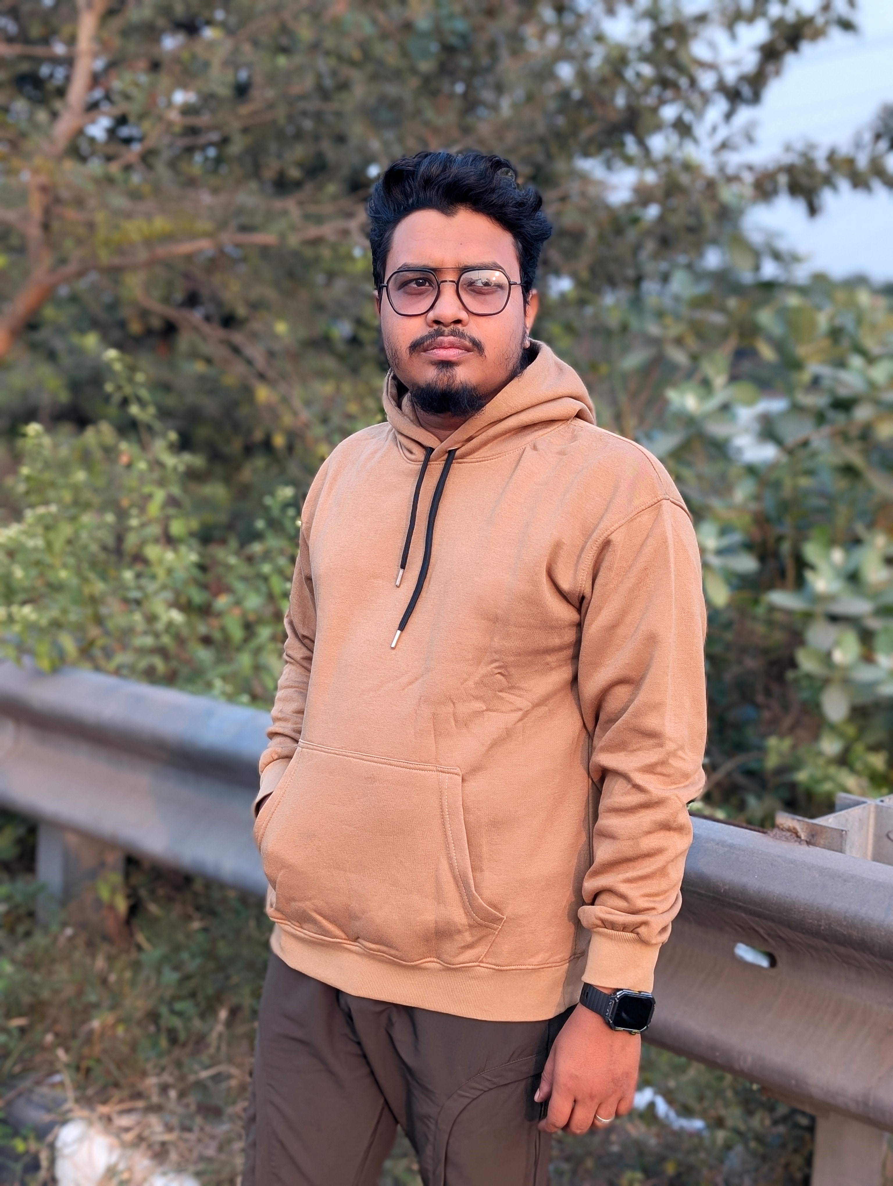 Exclusive Brown/Coffee Color Hoodie - Image 2