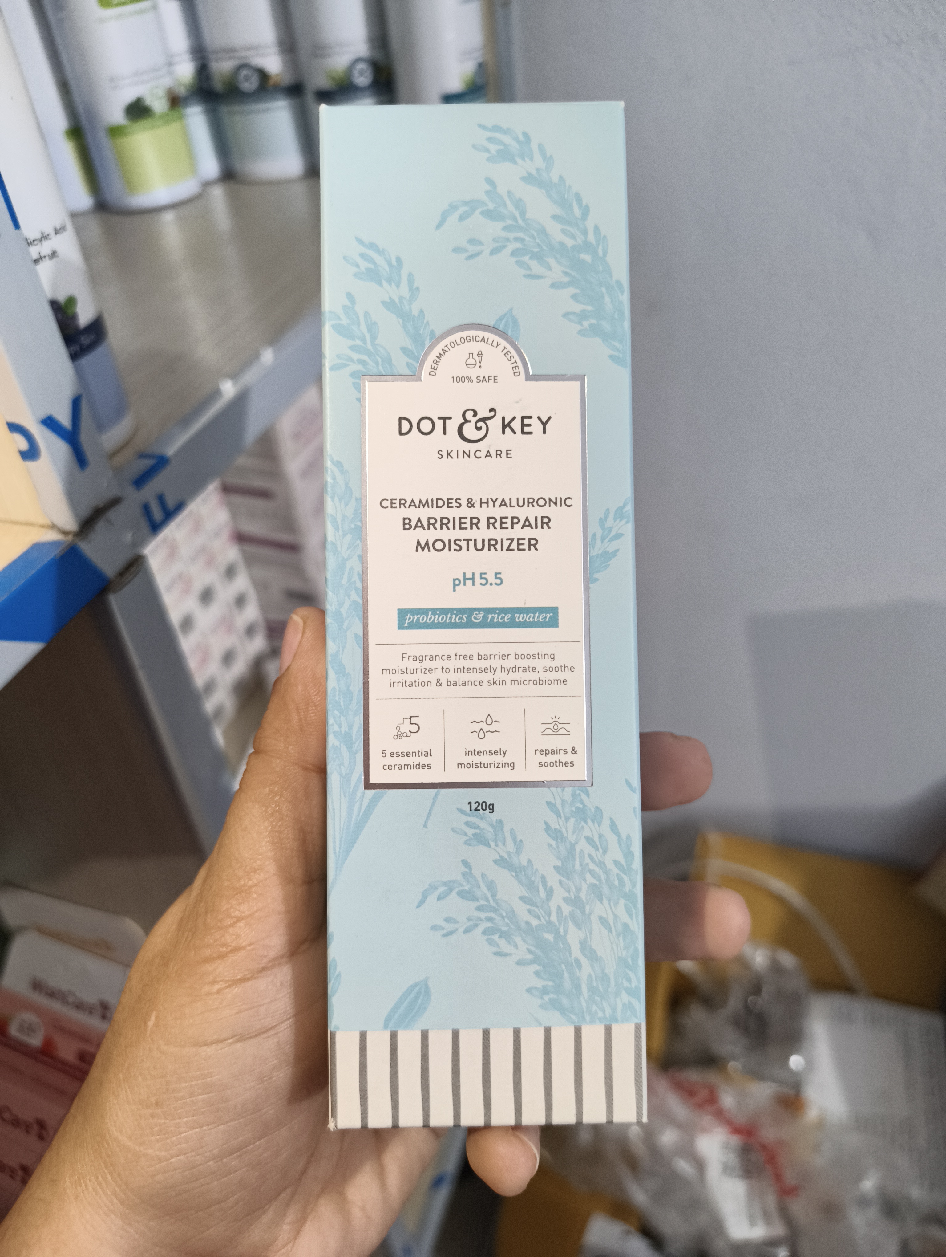 Dot & Key Ceramides & Hyaluronic Barrier Repair Moisturizer pH 5.5 - 120g_img_1