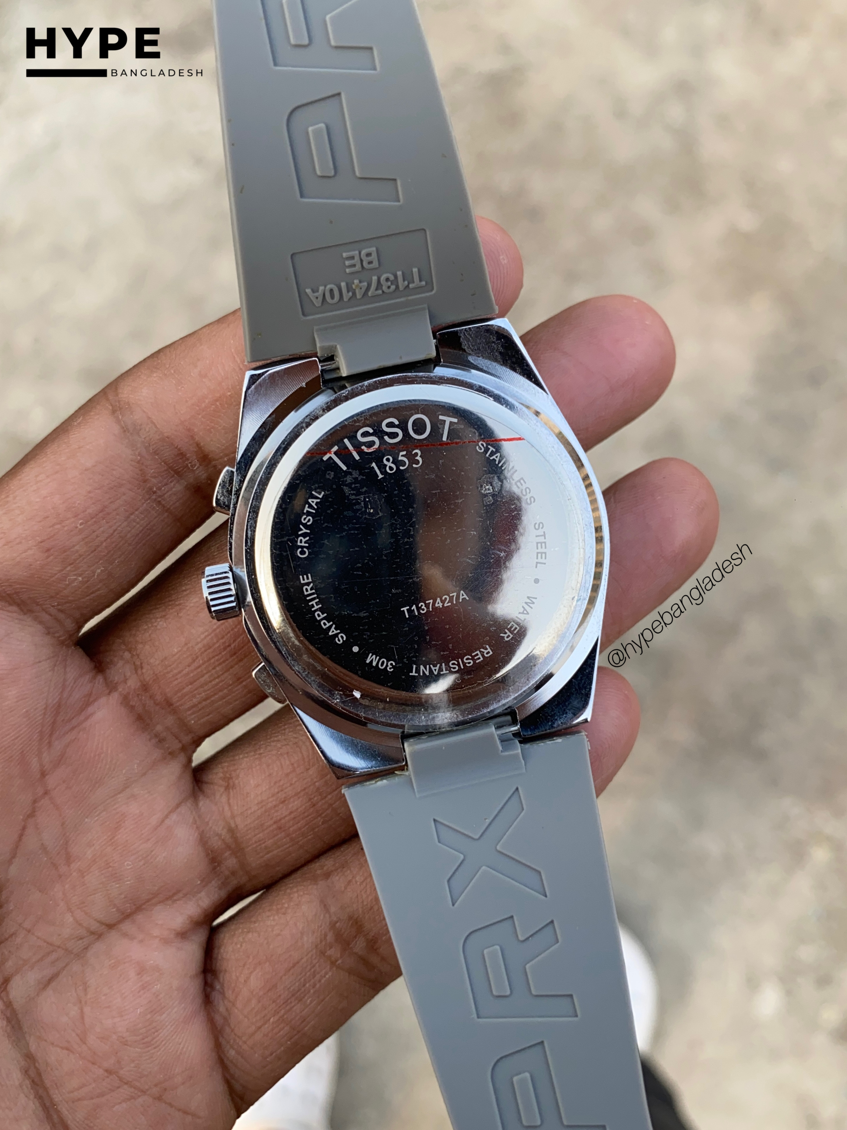 Tissot PRX chronograph ash silicone strap & panda dial_img_2