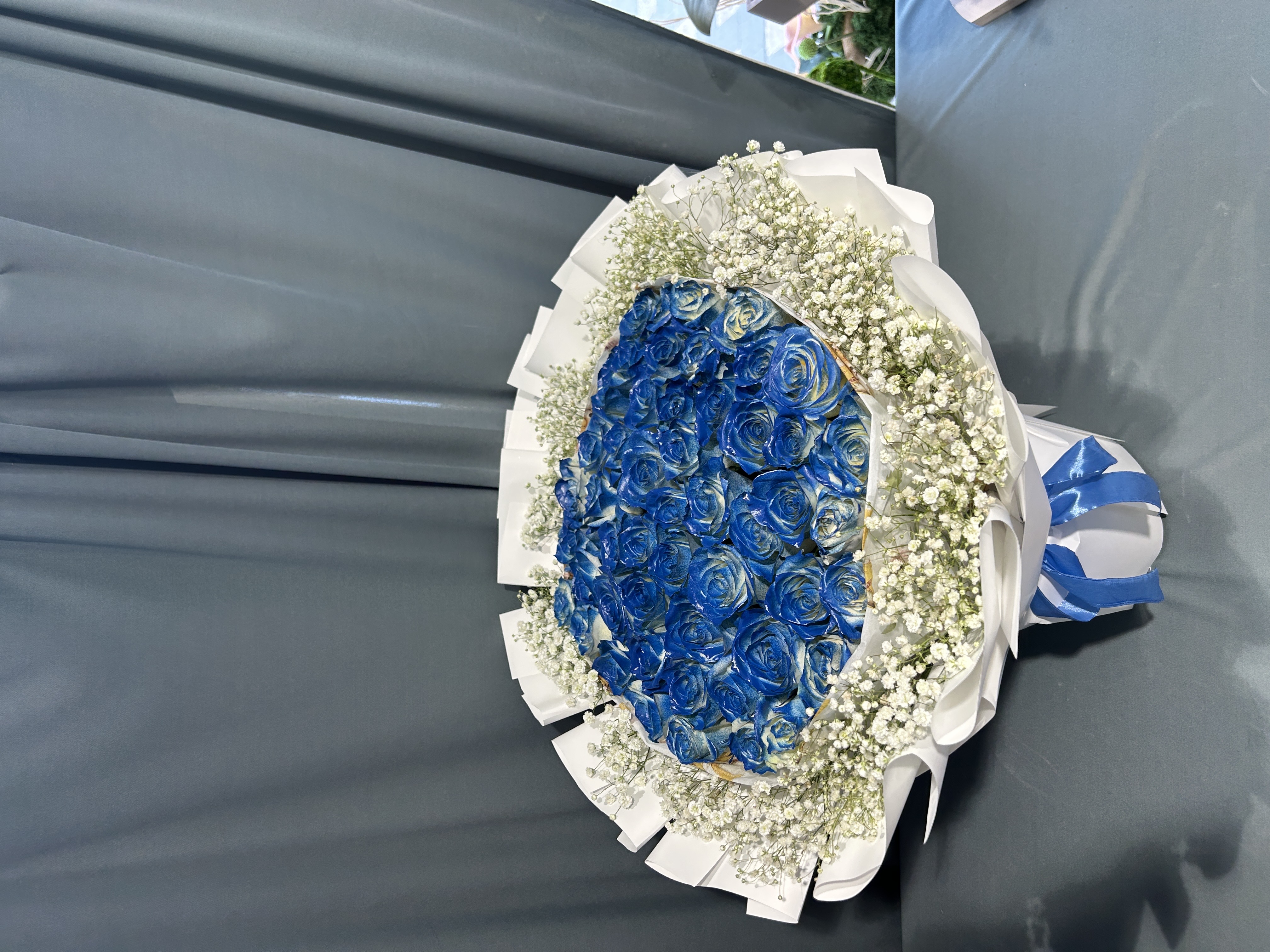 Blue Roses stunning bouquet
