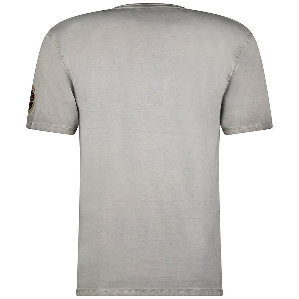 V-neck T-shirt Light Grey Light Grey_img_2
