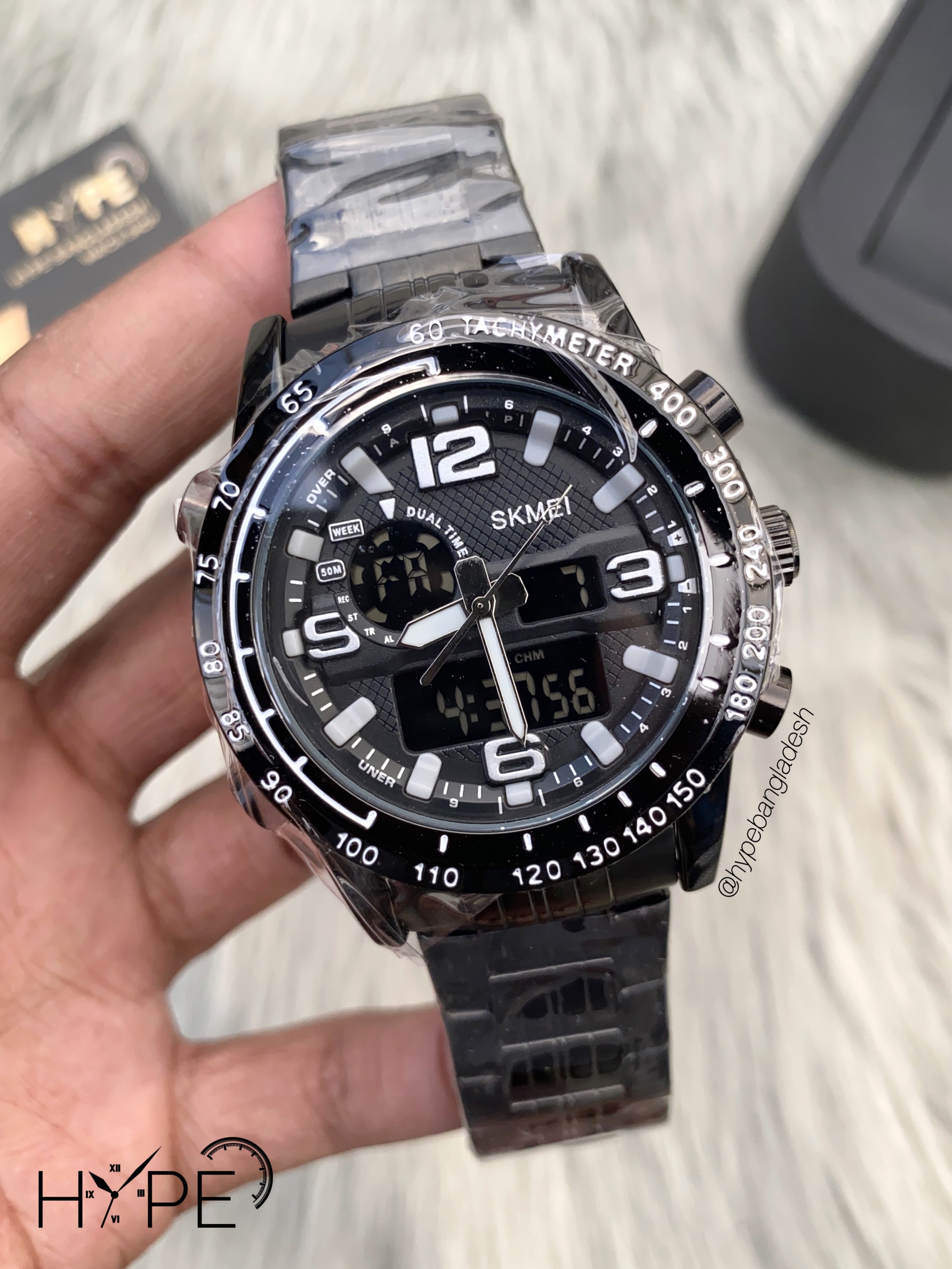 Skmei dual time (Black)
