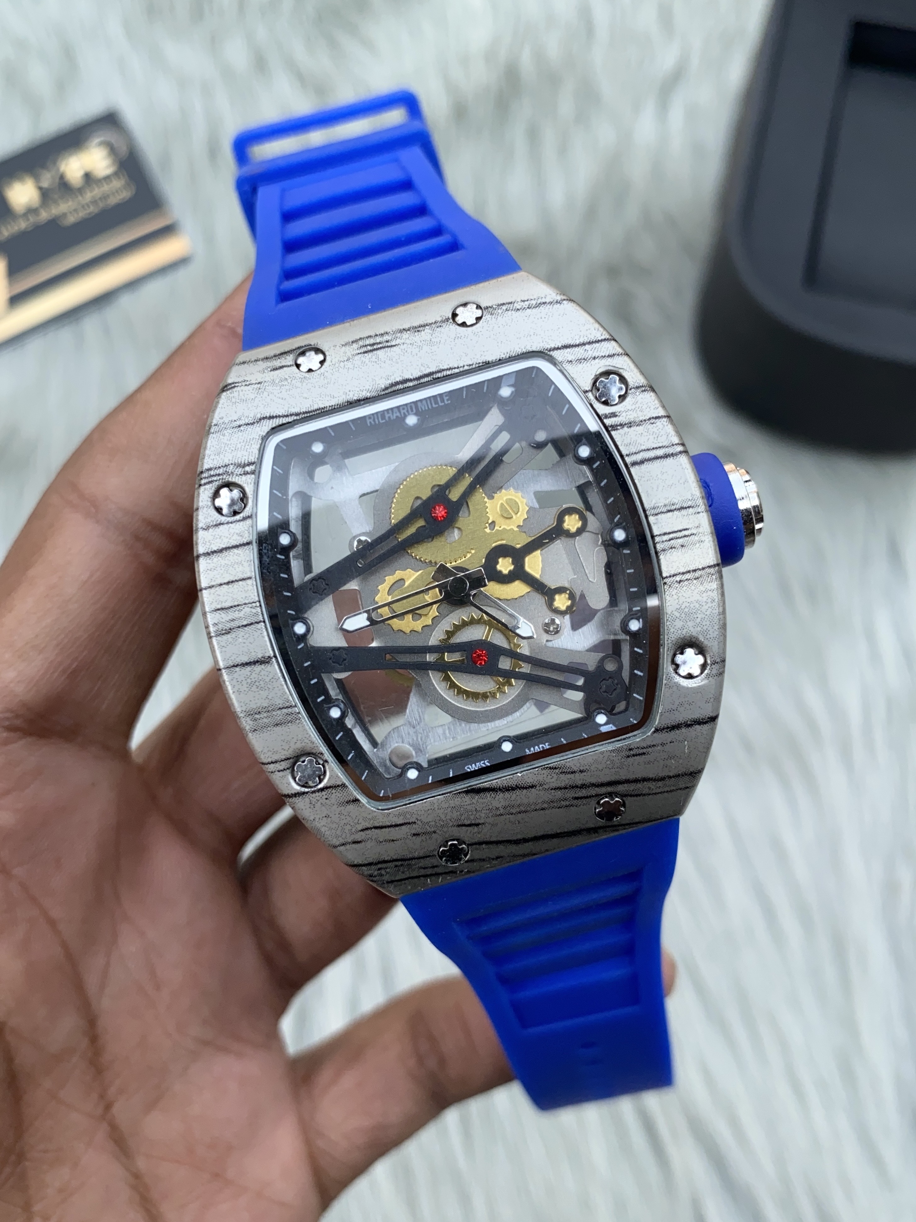 RM blue belt quartz