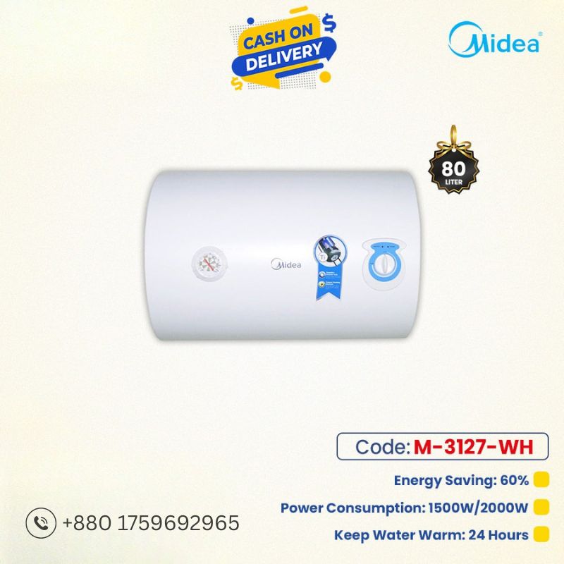 Midea Water Heater - (White)