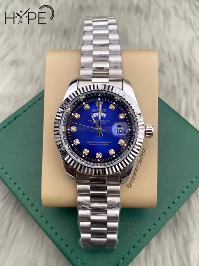 R0LEX DayDate Silver (Blue dial)_img_0