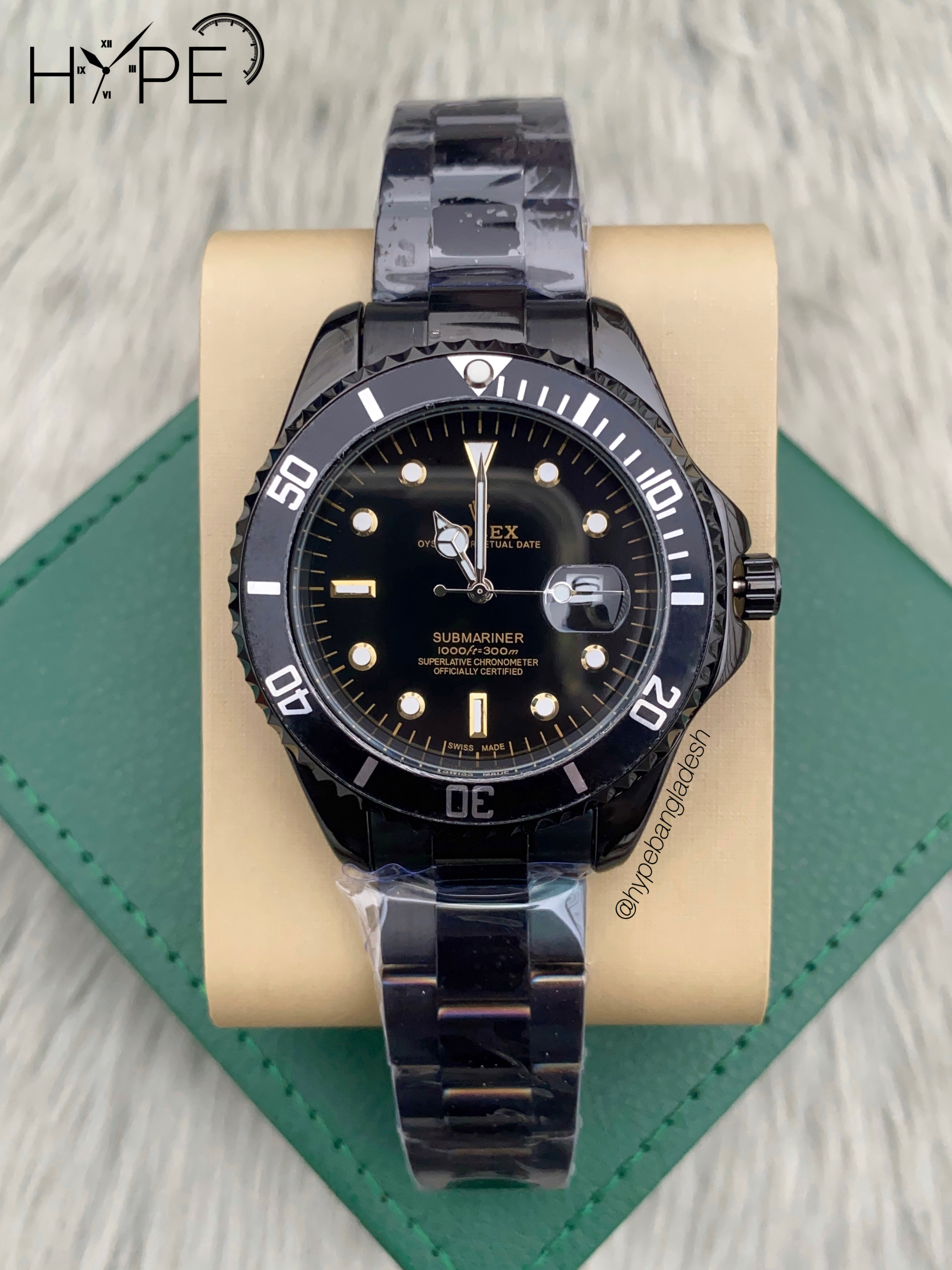 R0LEX sub black