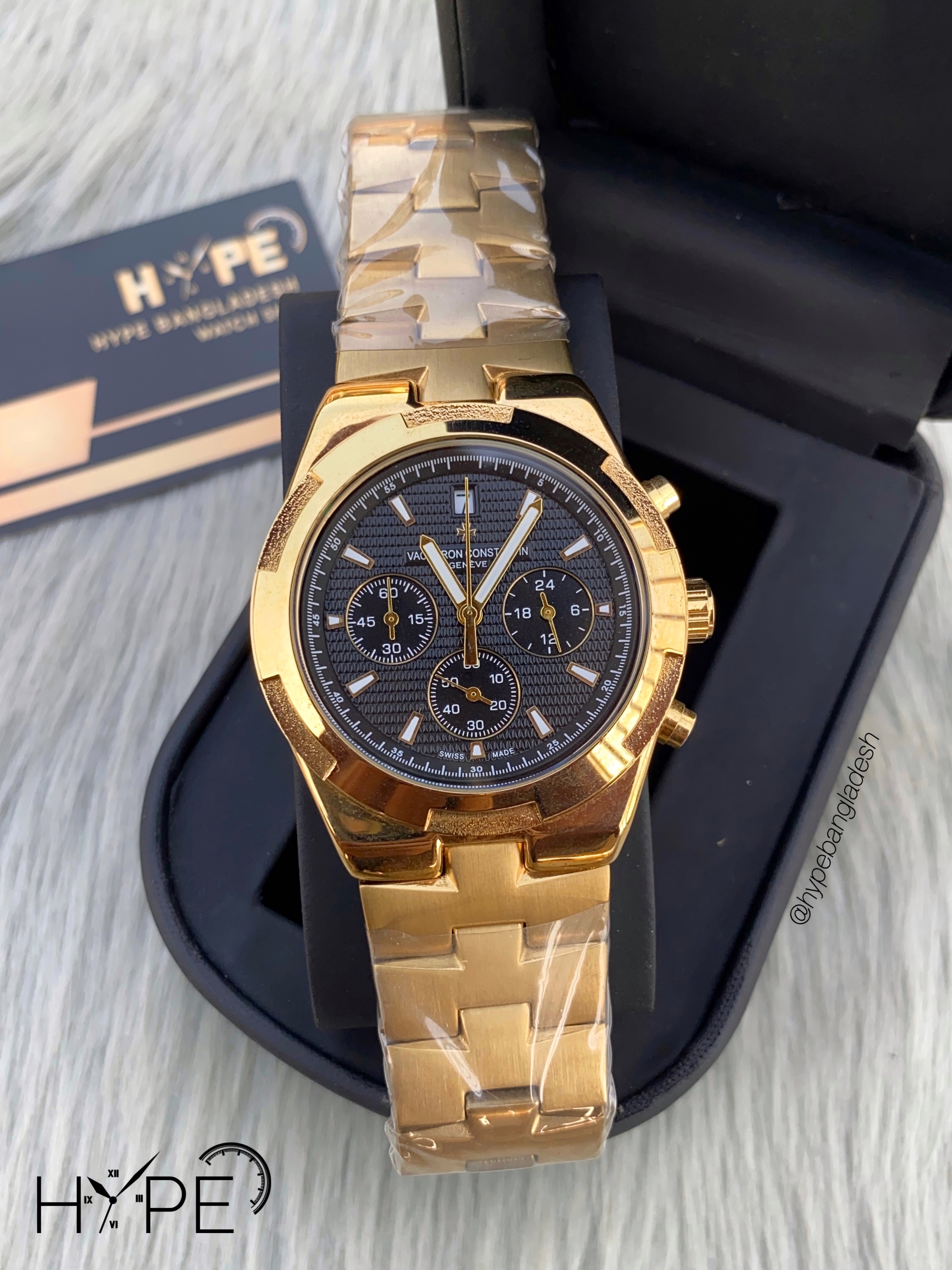 VC chronograph (golden)