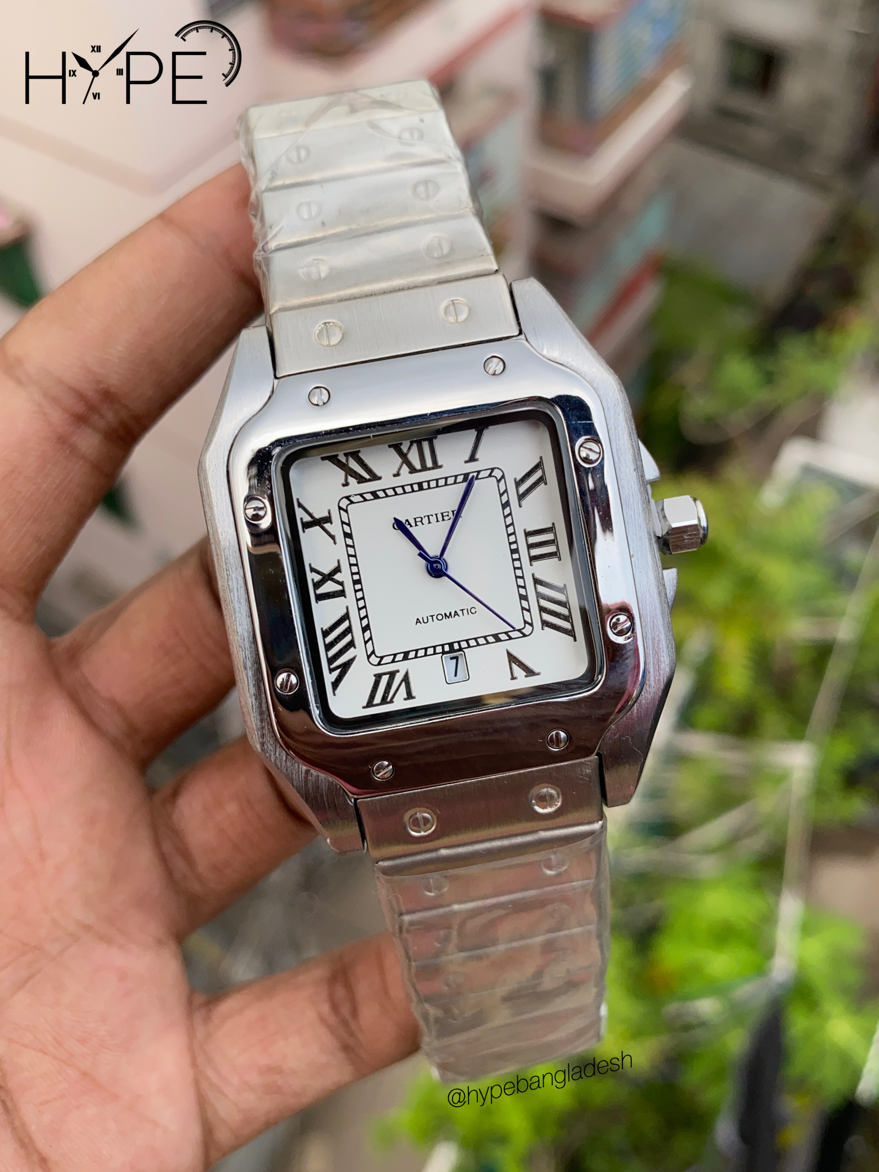 Santos AA white dial