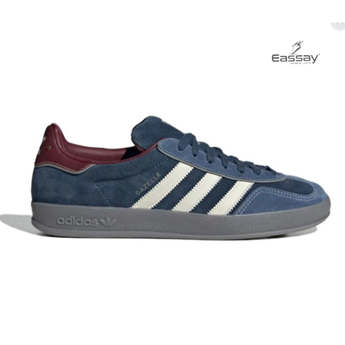 Adidas Gazelle Indoor (Navy Blue / Maroon / Off-White)