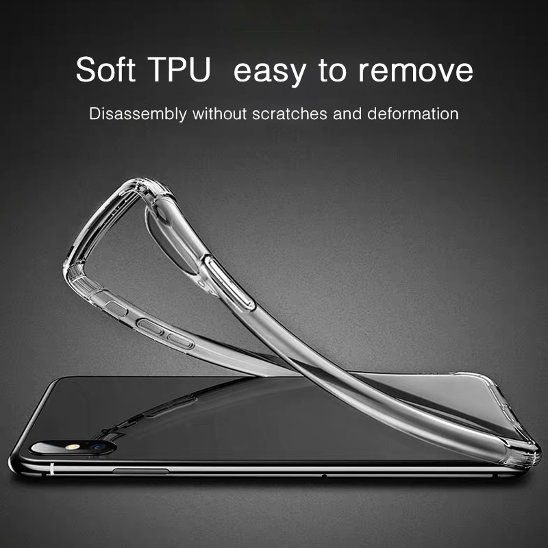 Itel Vision 1 Plus Soft Silicone Transparent Back Cover_img_1