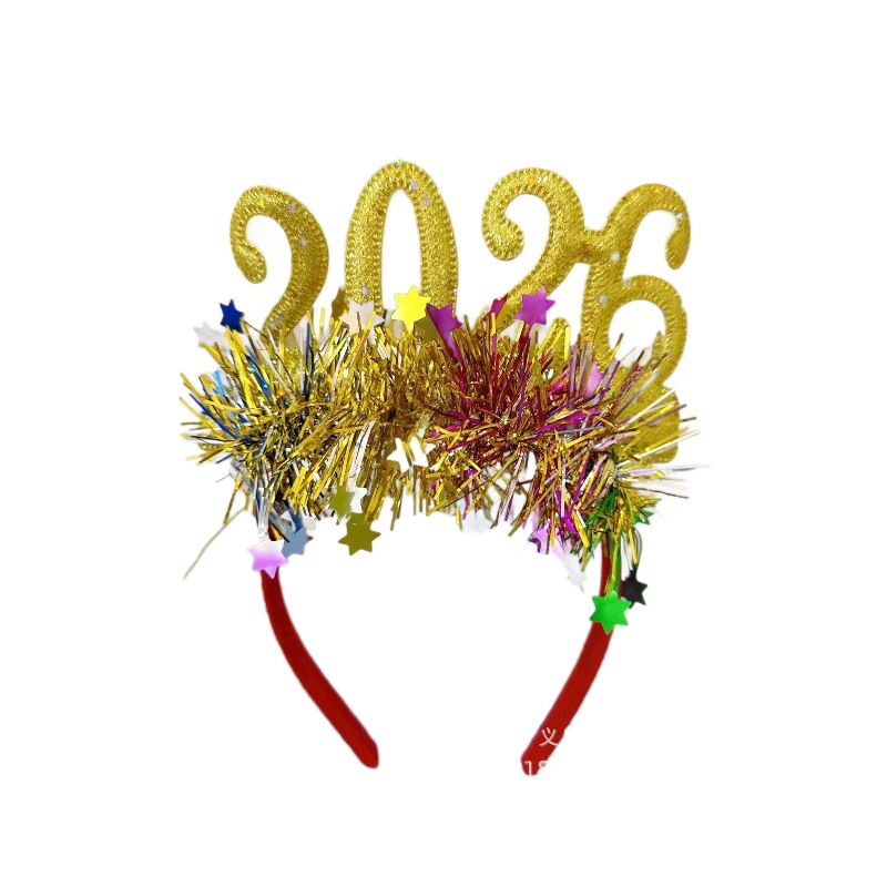 "2026" New Year's Eve party headband