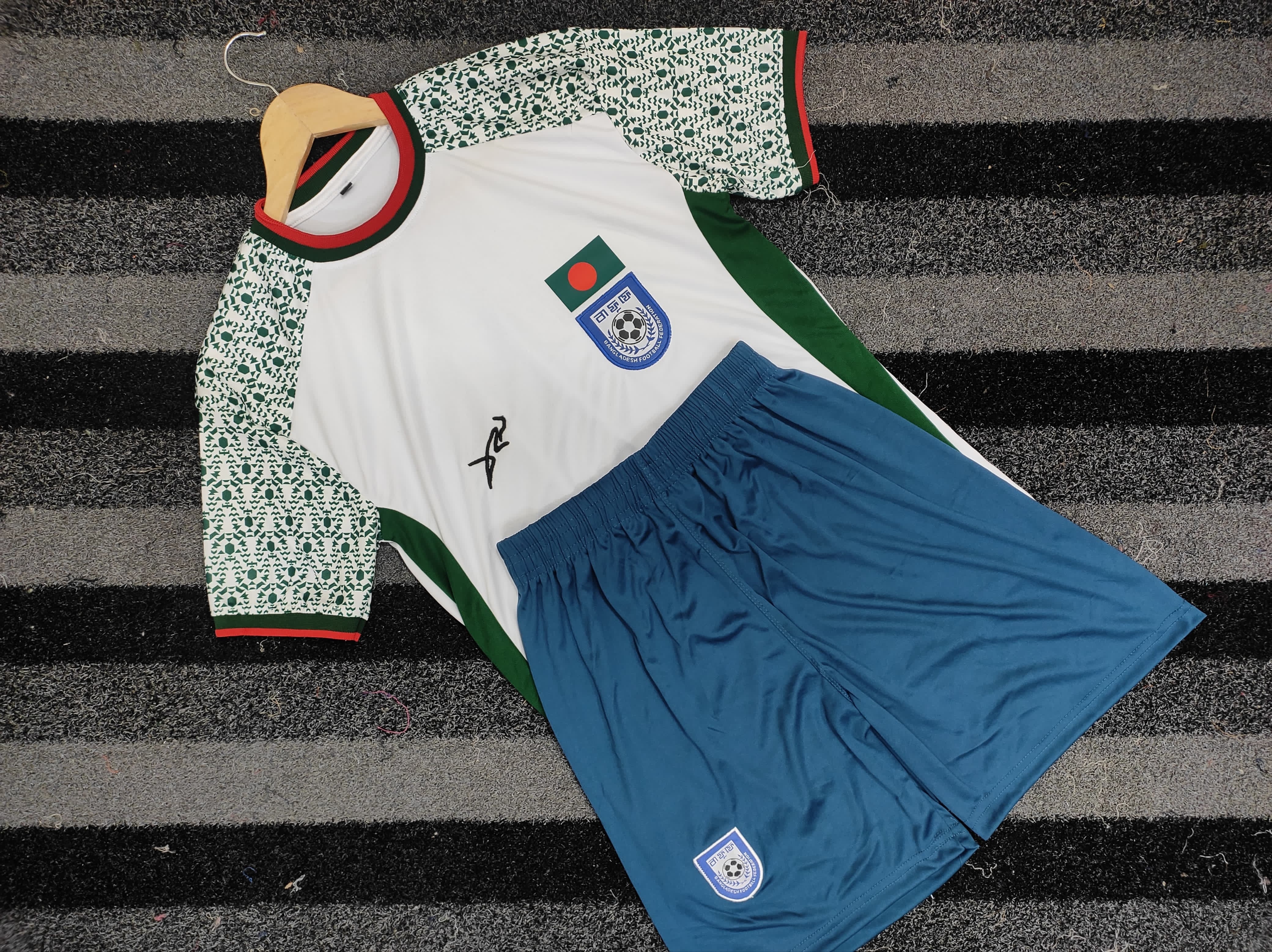 BFF Jersey with shots petrol (Combo)