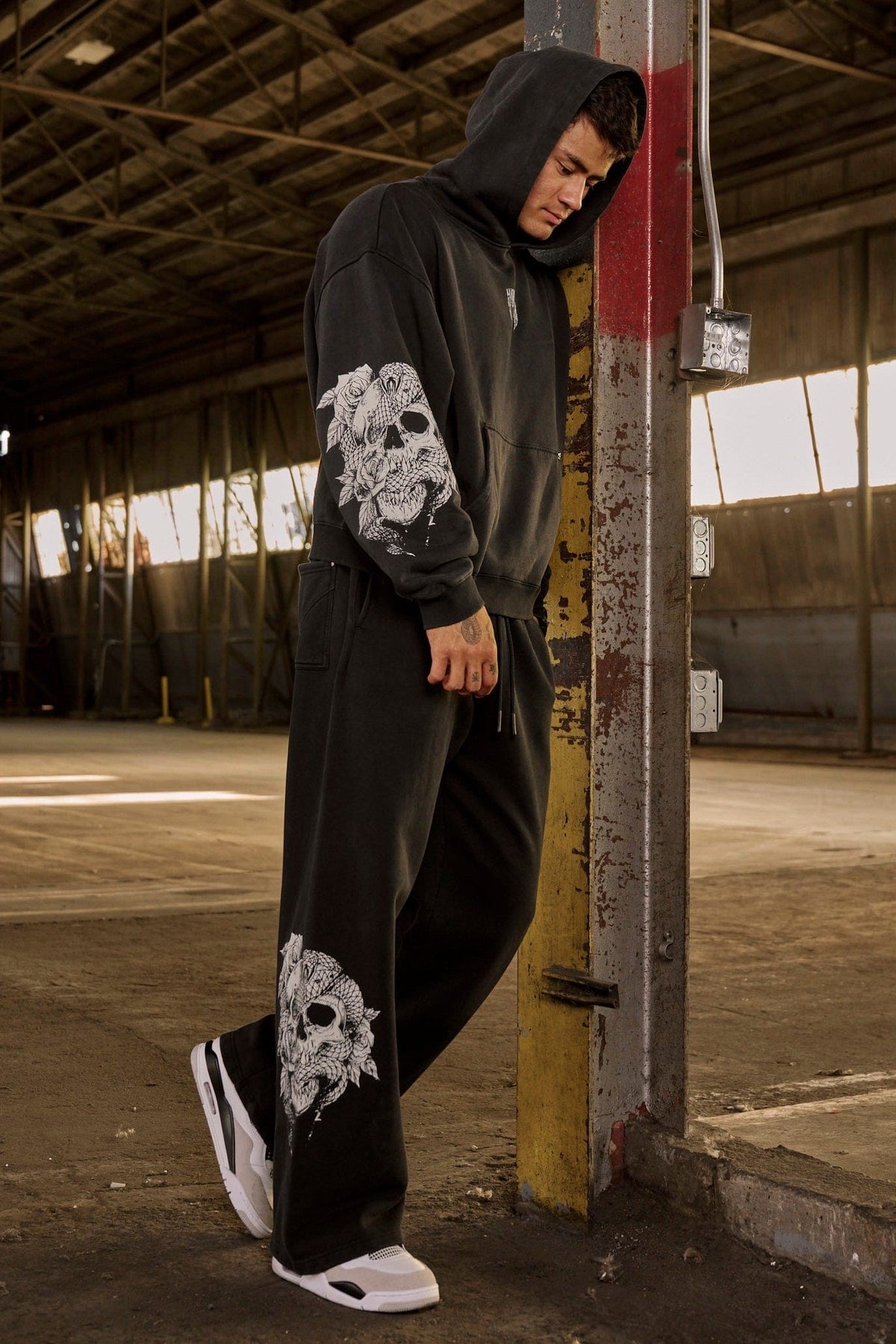 Youn*gLA Down Collection Oversized Joggers_img_1