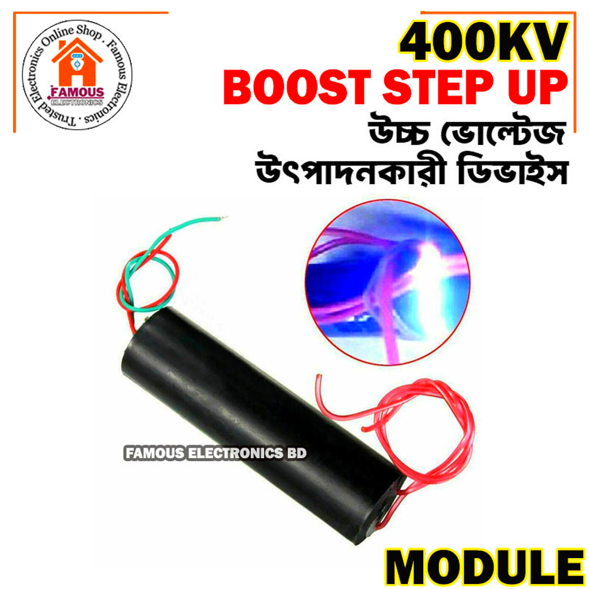 DC 3V-6V bis 400kV 400000V Step up Power Module High Voltage Generator (Combo)_img_6