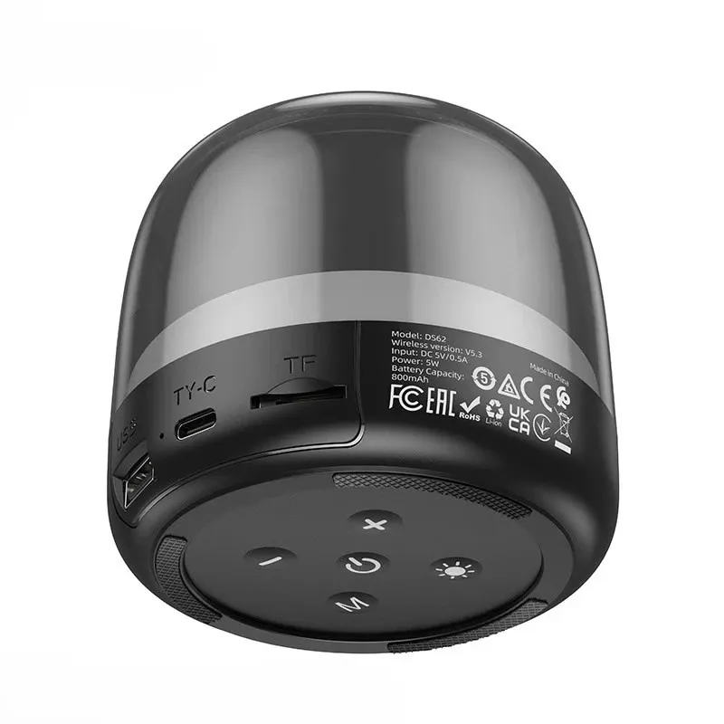 Hoco MMJ05 Crystal TWS Bluetooth Speaker thumbnail 3