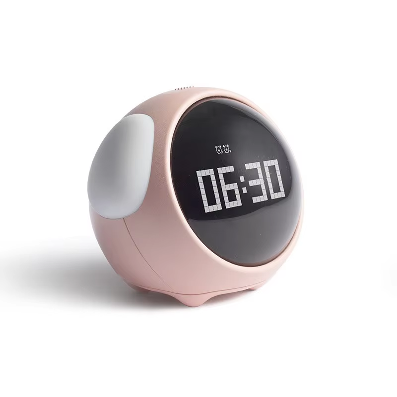Cute Expression Multi Function LED Pixel Alarm Clock thumbnail 2