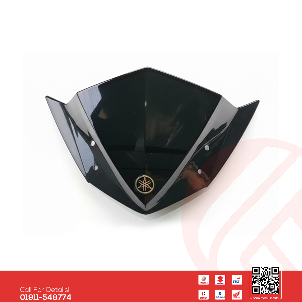 Visor Glass for Yamaha FZS V2 bike.