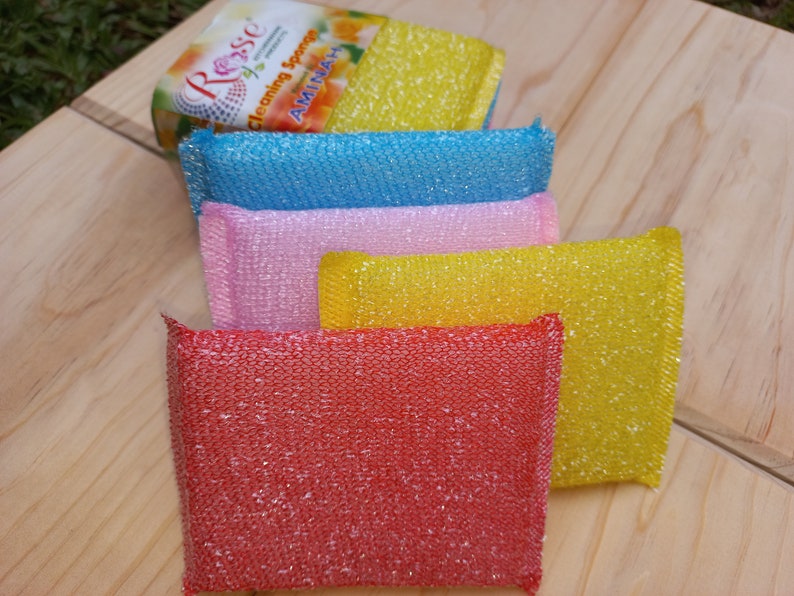 4pcs Dish Washing Sponge