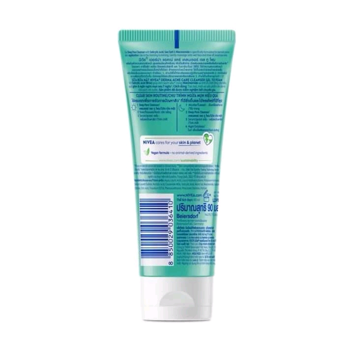 NIVEA Derma Acne Care Cleanser – Gel to Foam_img_2