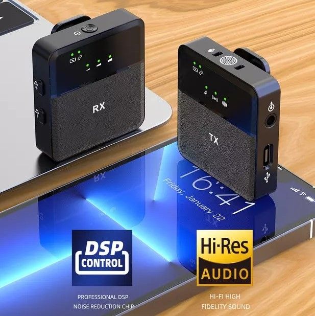 SX9 Mini Wireless Microphone For Type C & 3.5 Interface 1:1_img_0