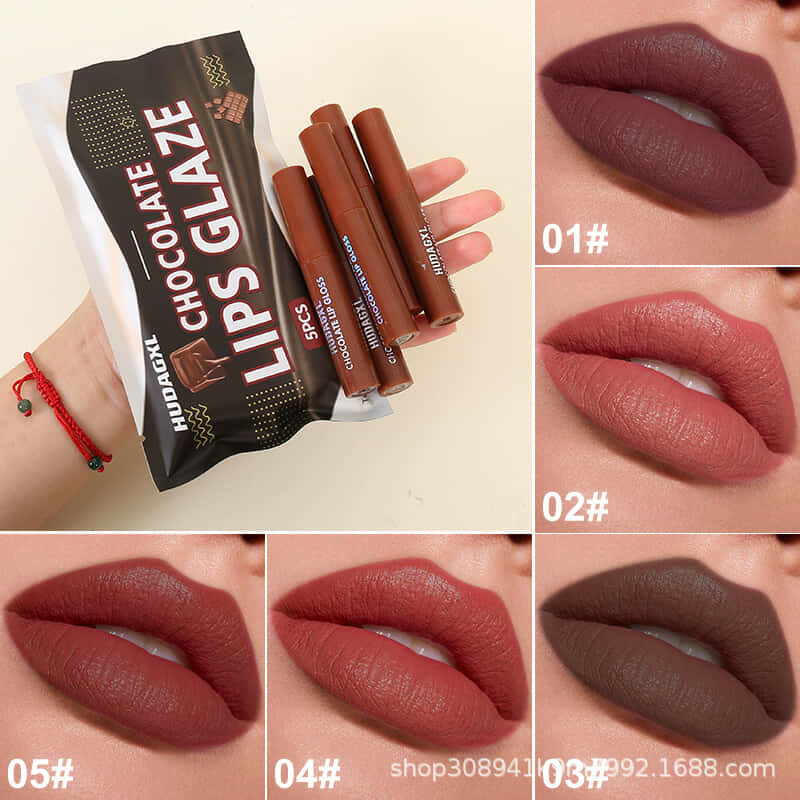 MAGIC CASACHOCOLATE LIPSTICK 5 Pieces Set