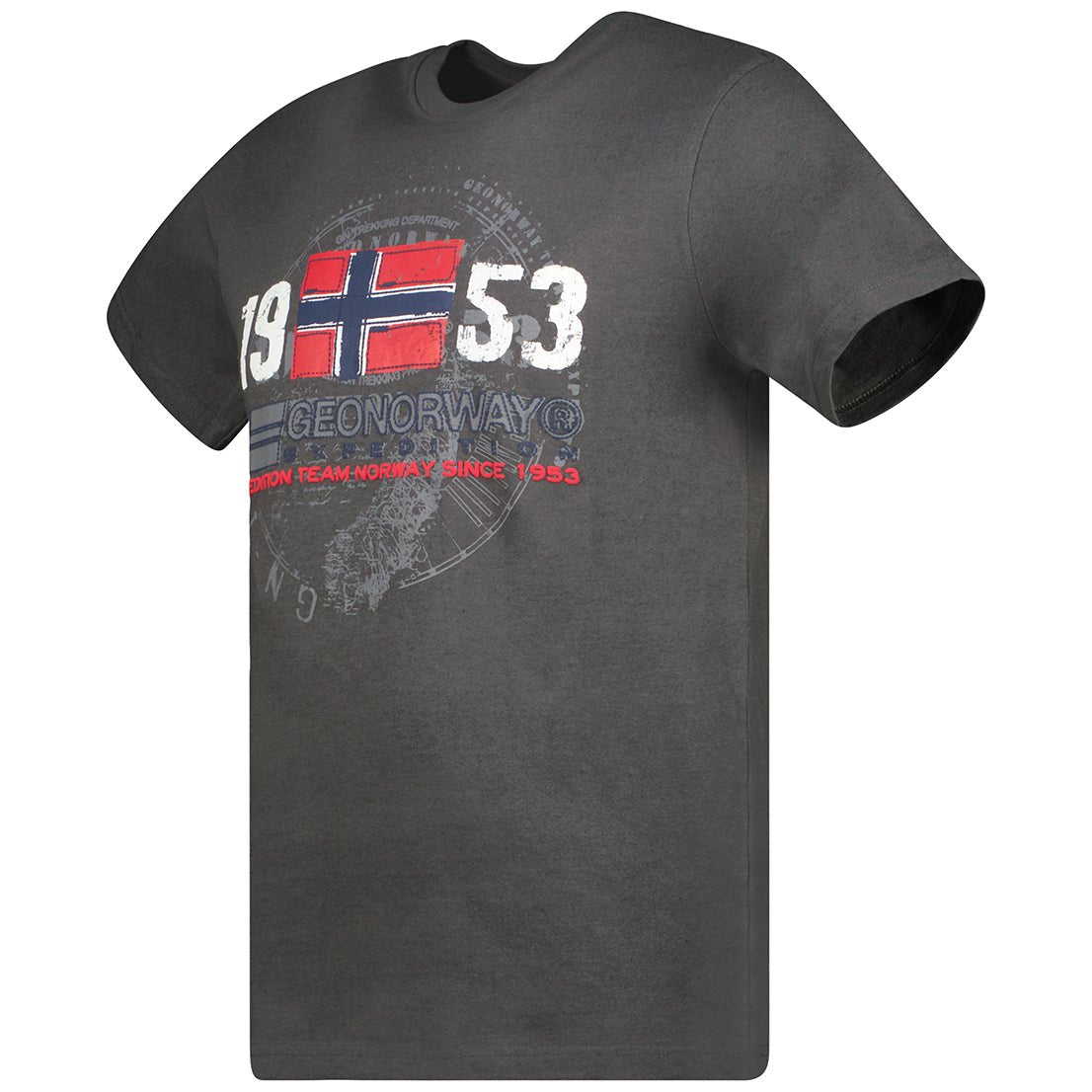 Short-sleeved T-shirt Dark grey_img_1