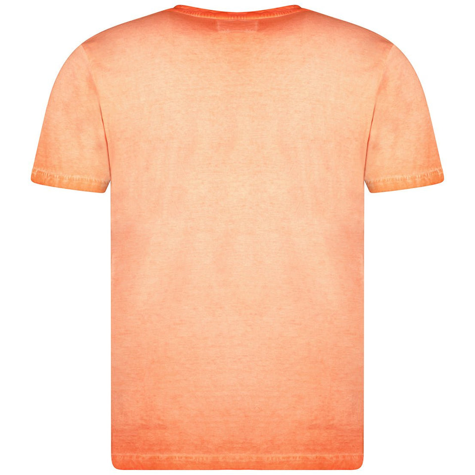 Short-sleeved round-neck T-shirt Coral_img_2