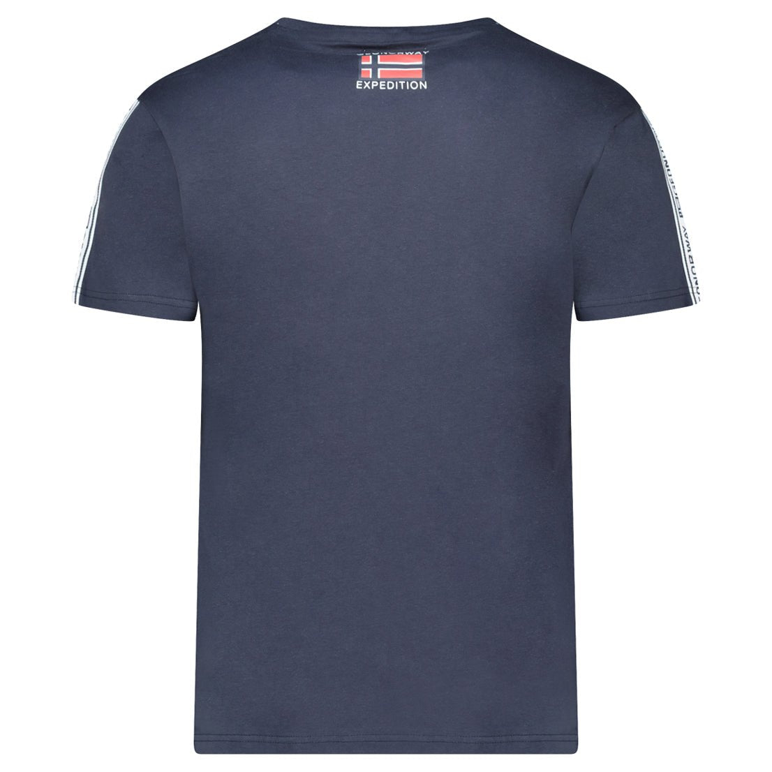 T-Shirt Men Short Sleeve with Navy Flag_img_1