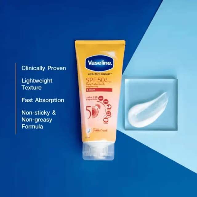 Vaseline Healthy Bright SPF50+ PA++++ Daily Protection & Brightening Serum 300ml