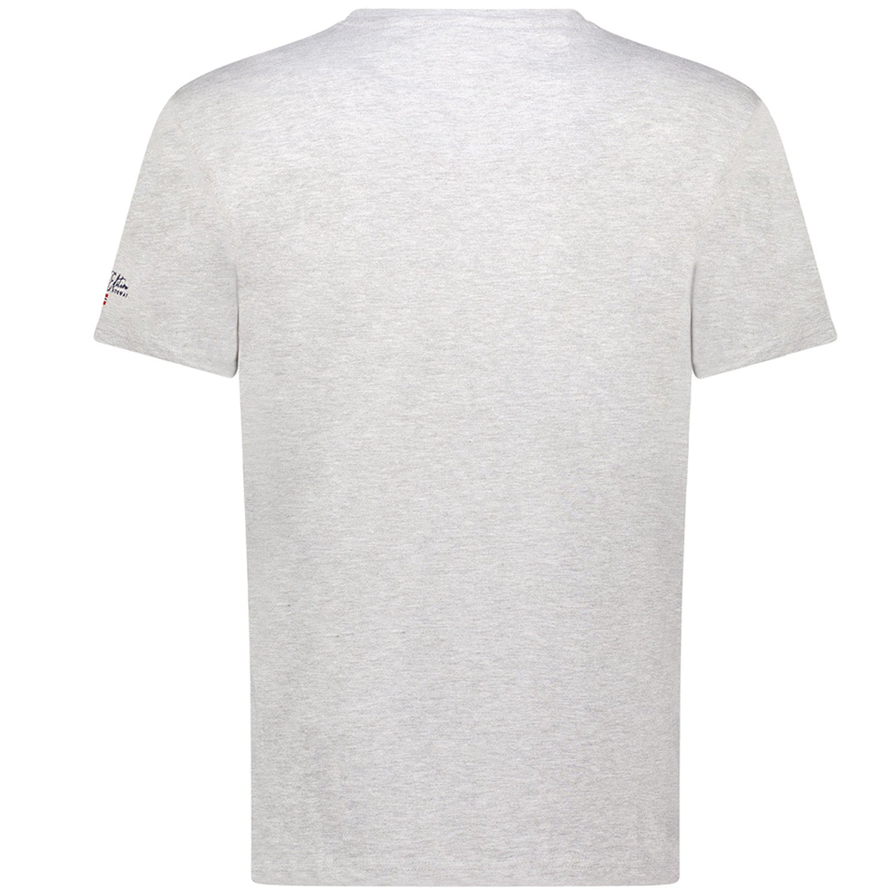 Men's T-Shirt Short Sleeve with Light Grey Flag_img_1