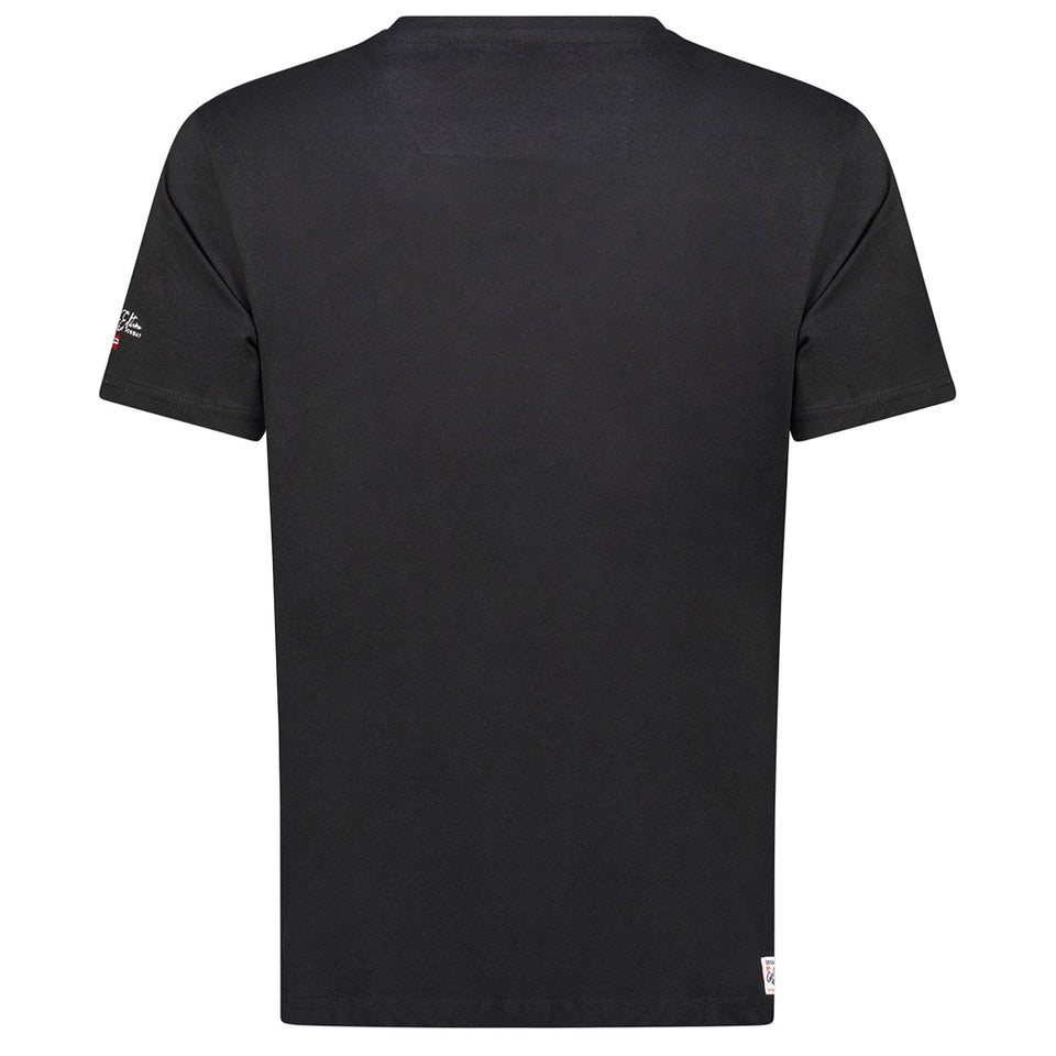 Men's T-Shirt Short Sleeve with Black Flag_img_1