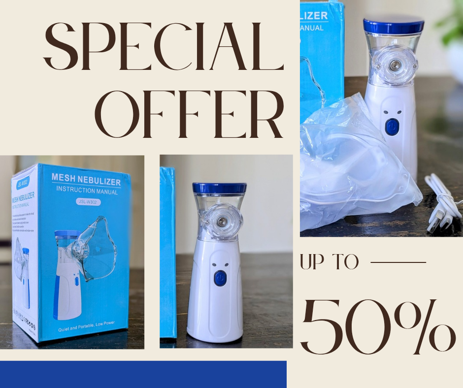 Portable Nebulizer [ Rechargeable Lithium Batteri ] ]