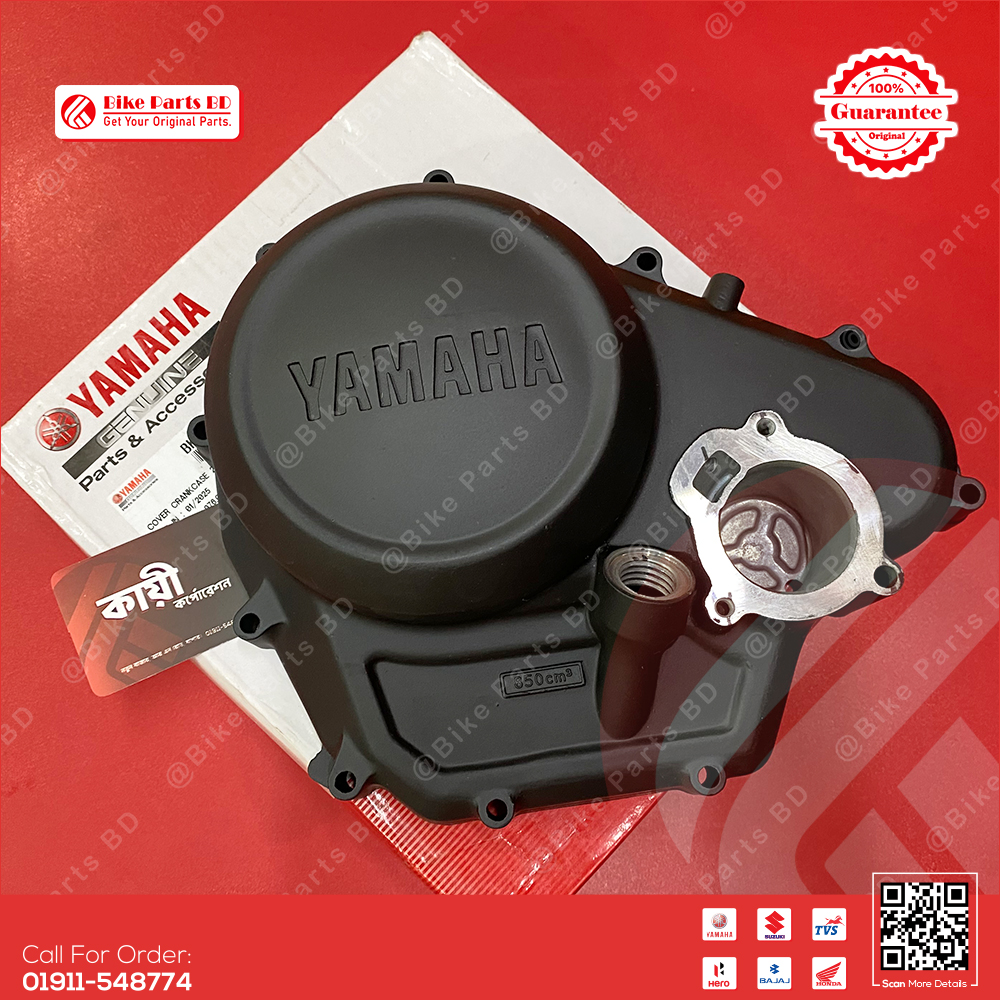 Crankcase Cover 2 (Clutch Site Cover) for Yamaha R15 V3, R15 V4, R15M, MT15 V1, MT15 V2 bike. thumbnail 2