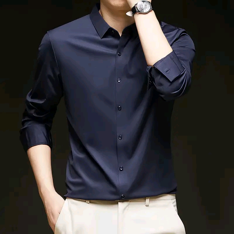 Micro stitch shirt- Nevy (Premium)_img_2