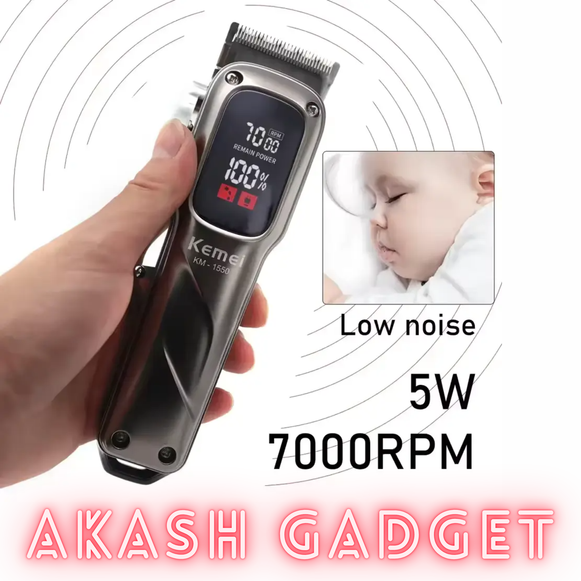 Kemei KM-1550_img_8