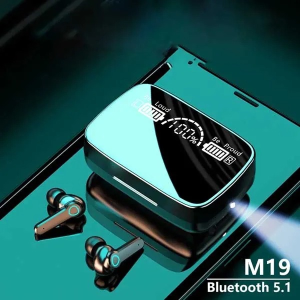 M19 Pro Earphone Bluetooth Wireless Headphones_img_3