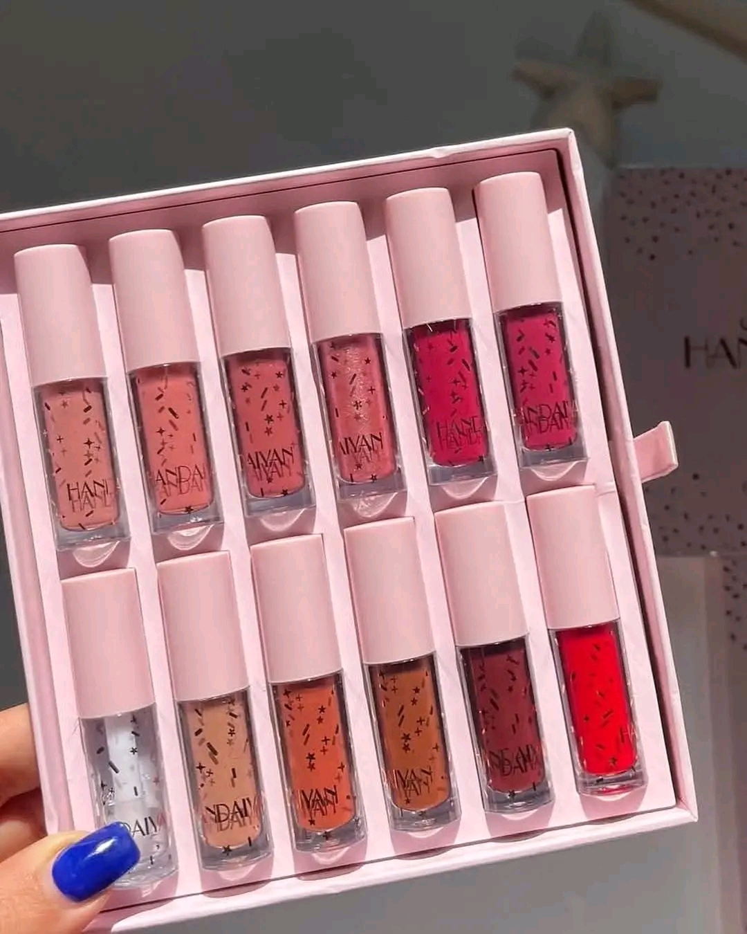 Handaiyan New 12pcs Lipgloss Set