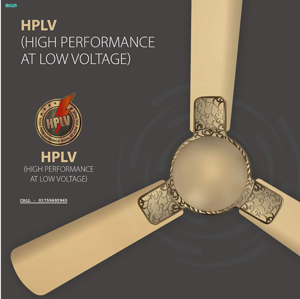 Havells Enticer Hues 56'' (Gold) H-225
