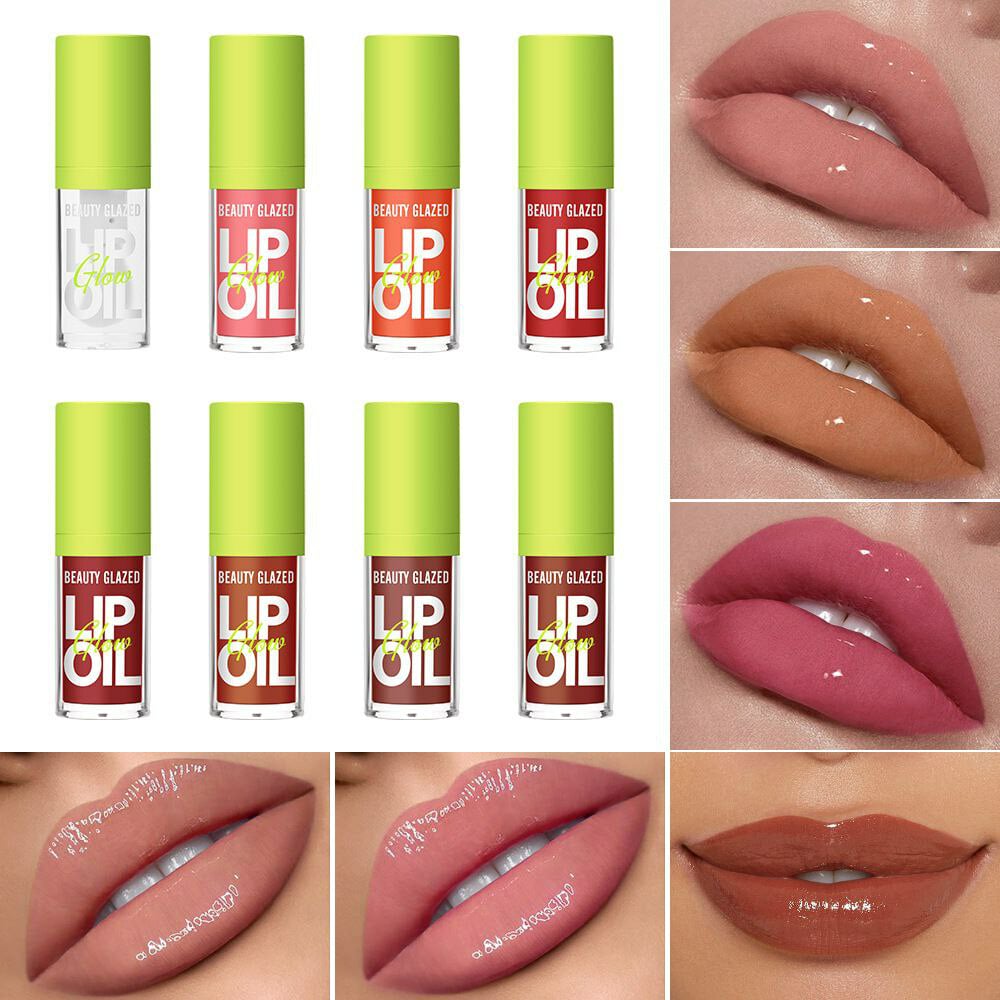 Beauty Glazed Lip Oil 1 to 8 All shade available.