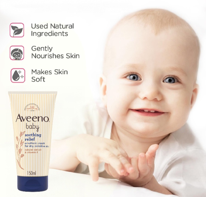 Aveeno Baby Soothing Relief Emollient Cream - 150ml_img_2