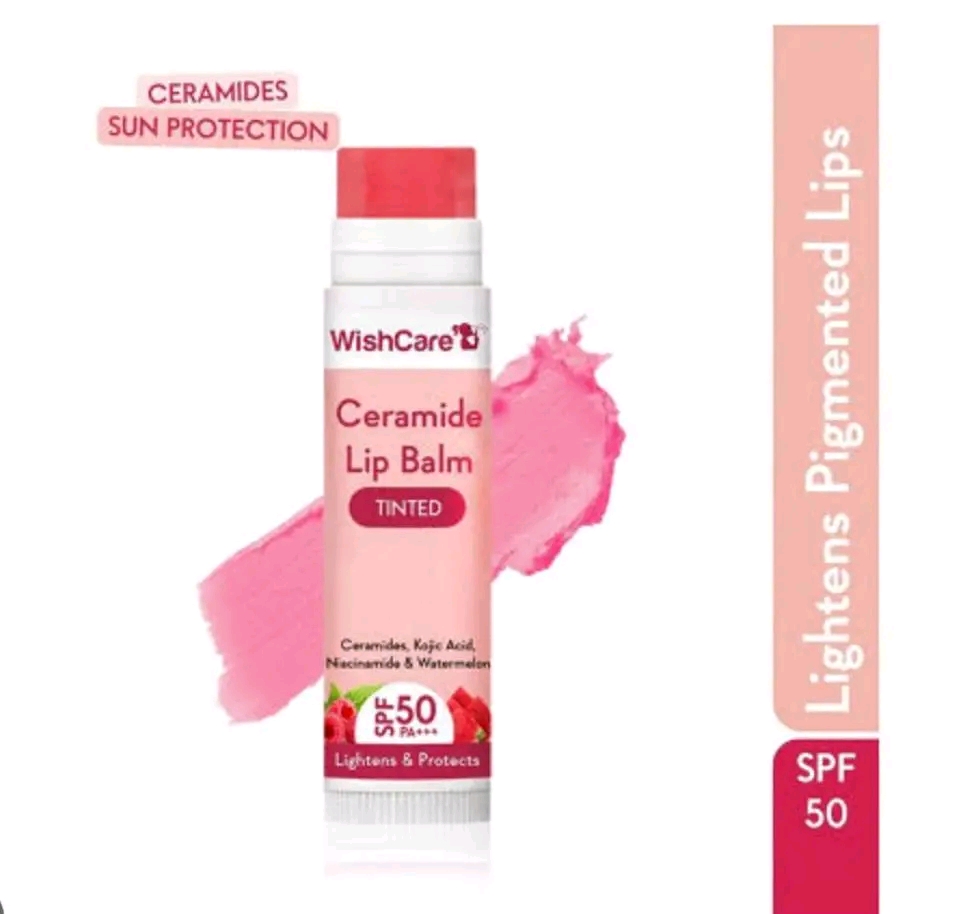Wish Care Ceramide Lip Balm with SPF 50 PA+++ (Tinted)