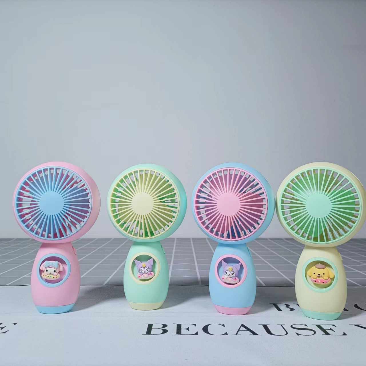 Portable rechargable Mini handy Fan
