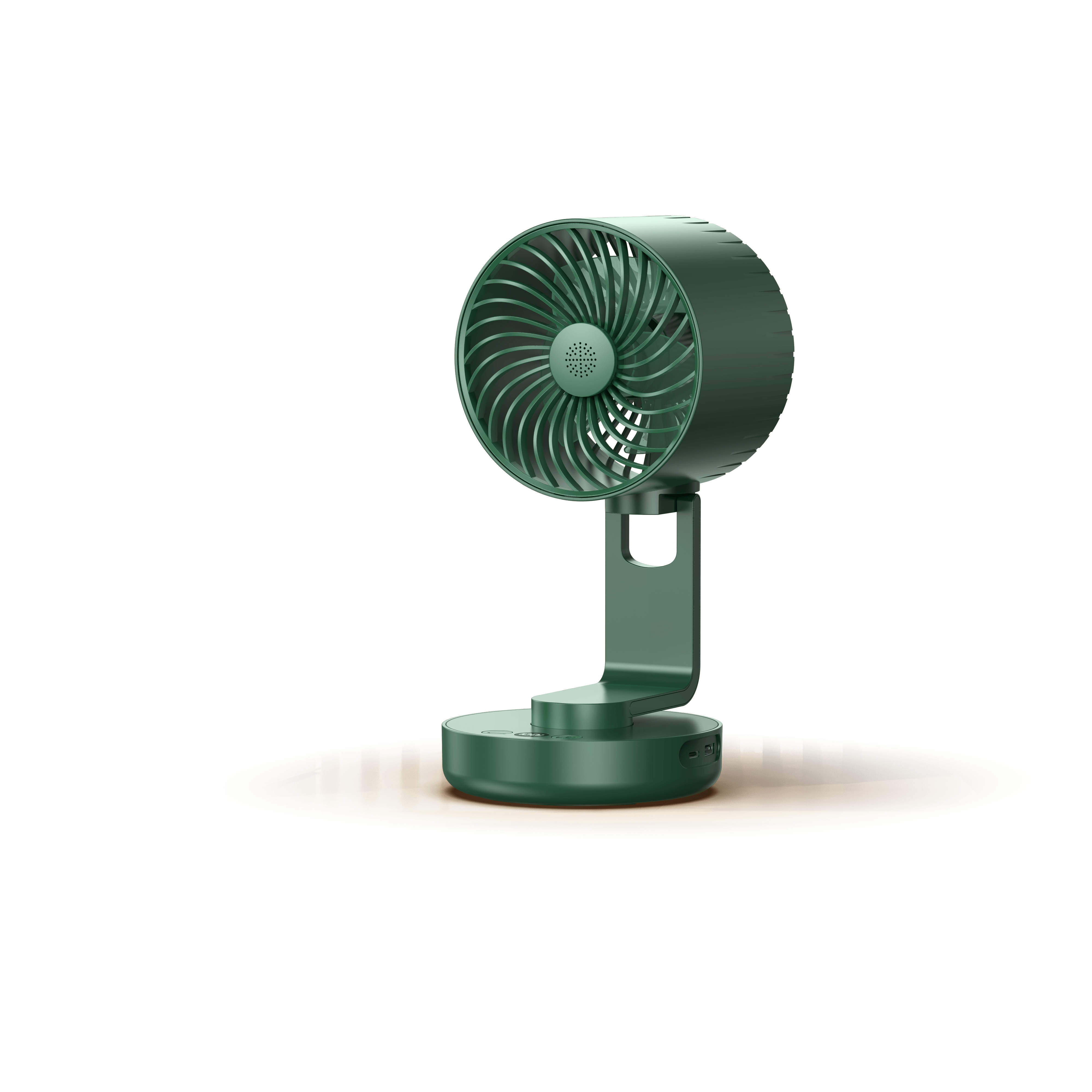 Awei F34 Strong Wind Air Circulation Wide Angle Night Lamp Fan 4000mAh_img_3