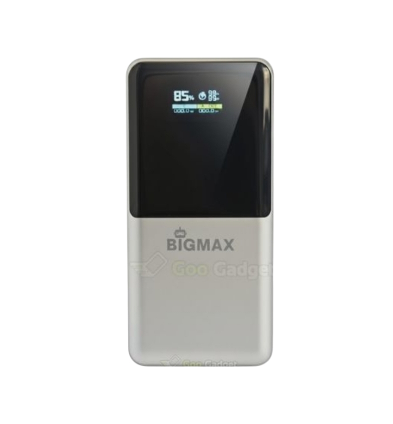 BIGMAX 10000mAh Power Bank Case with tft LED Display | DIY Power Bank Enclosure (Dual USB + Type-C Input)