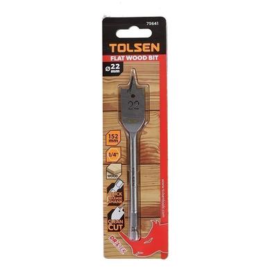 TOLSEN Flat Wood Drill Bit w/ 1/4" Hex Shank ( 12 | 14 | 16 | 18| 19 | 20 | 22 | 25 | 28 | 30 | 32 | 38mm ) 75634 to 75645_img_6