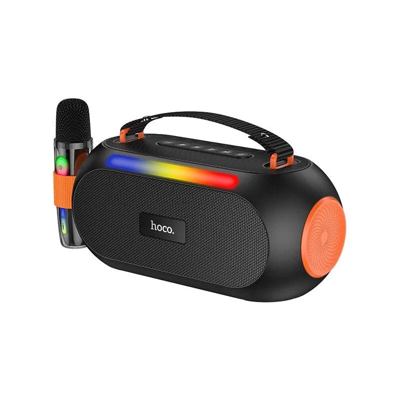 Hoco Ds64 Wireless Bluetooth Speaker - 30W Hi-Fi Deep Bass & RGB Lighting (Original)