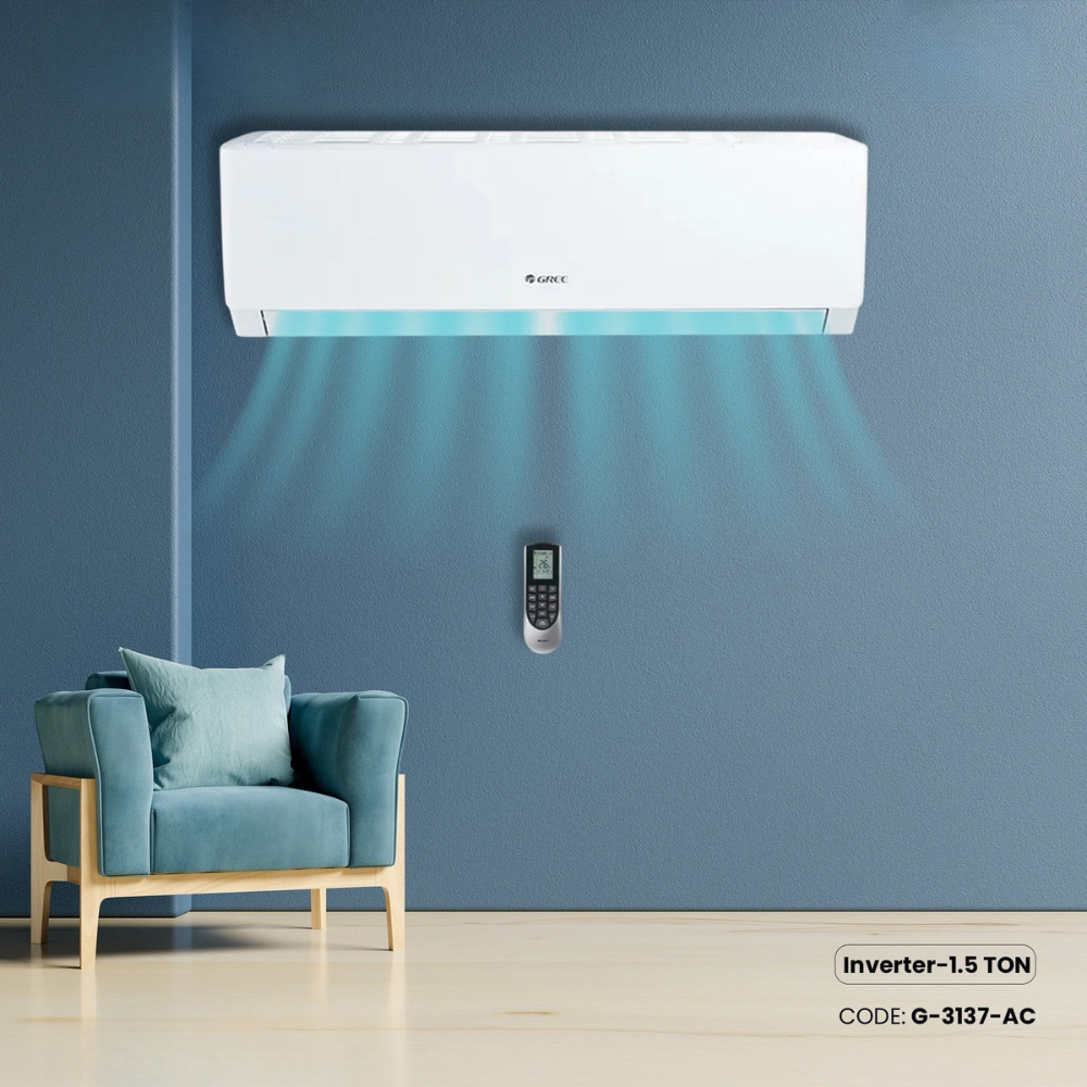 Gree GS-18XPUV32 - Pular Split Type Air Conditioner (Inverter-1.5 TON) G-3137-AC