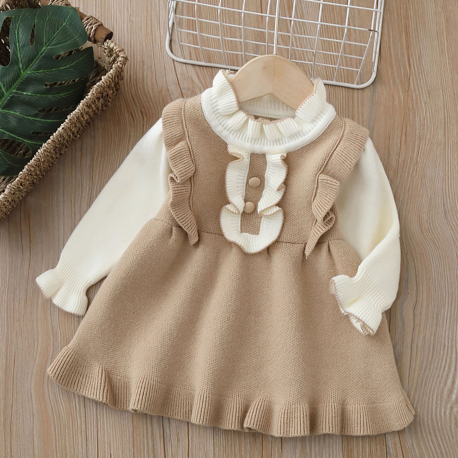 Baby Girls Knitted Soft, Stylish & Cozy Winter Dress (6 months to 5 years) for ANGEL_img_6